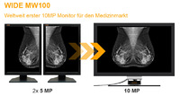 10 Megapixel Monitor läuft vom Band