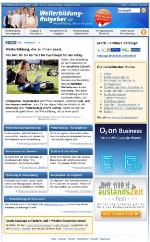 Weiterbildung und Fernkurse für das neue Jahr