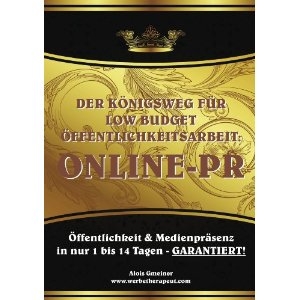 Werbetherapeut verschenkt e-booküber effiziente Online-PR