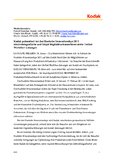 Kodak präsentiert bei den Hunkeler Innovationdays 2011 elektrofotografische und Inkjet-Digitaldruckmaschinen sowie Unified Workflow Lösungen