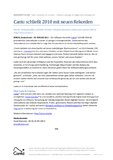 Canto schließt 2010 mit neuen Rekorden