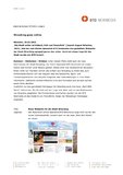 Straubing goes online