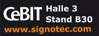 CeBIT 2011: signotec mit den Pen-Pads der Extraklasse in diesem Jahr in Halle 3!