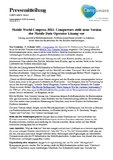 Mobile World Congress 2011: Compuware stellt neue Version der Mobile Data Operator Lösung vor