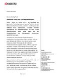 Hoffmann Group und Kyocera kooperieren
