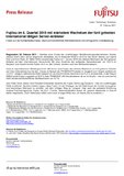 Fujitsu im 4. Quartal 2010 mit stärkstem Wachstum der fünf grössten international tätigen Server-Anbieter