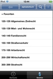 Kostenlose Deutsche Gesetze Touch App ab sofort auch für das iPhone!