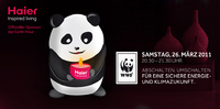 Haier unterstützt die WWF Earth Hour