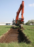 Grundsteinlegung zur neuen Produktionshalle von HANNO am Hanno-Ring in Gleidingen, nahe Hannover