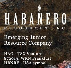 Habanero Resources Inc. plant Privatplatzierung