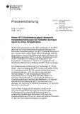 Rösler: WTO-Entscheidung gegen chinesische Handelsbeschränkungen bei Rohstoffen wichtiges Signal für offene Rohstoffmärkte