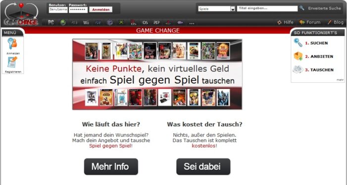 Kostenloser Spiele Tausch Kostenloser Spiele Tausch
