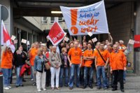 Bremer Kollegen streiken für faire Tarifverträge