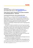 Kodak präsentiert auf der Labelexpo 2011 sein gesamtes Portfolio für die Verpackungsproduktion – Stand 9F46