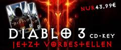 Diablo 3 Key jetzt vorbestellen zum Sonderpreis!