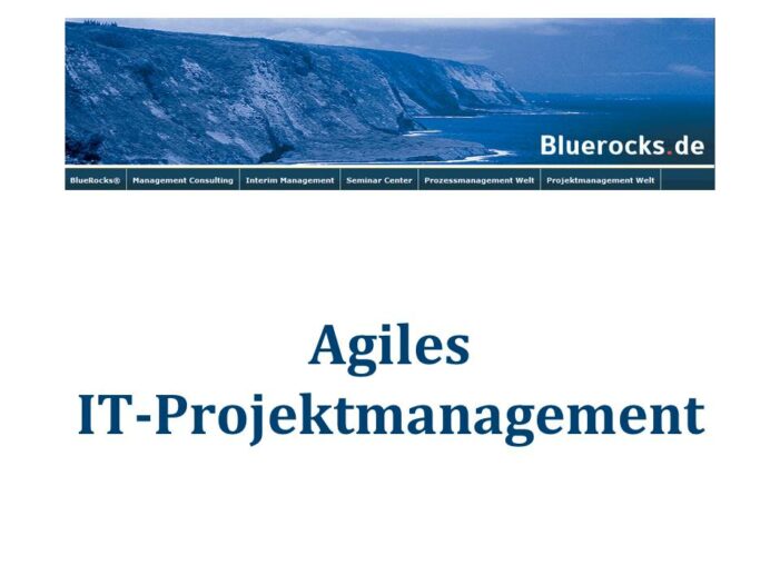 Seminar Agiles IT Projektmanagement 2.0