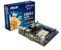 Entertainment im Mini-ITX Format – ASUS stellt neues F1A75-I DELUXE Mainboard vor