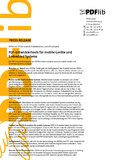 PDF-Entwicklertools für mobile Geräte und Embedded Systems