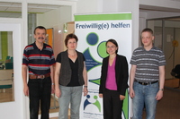 Freiwilligenagentur Leipzig erhält PC-Technik von perdata