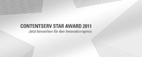 Contentserv Star Award geht 2011 in die nächste Runde