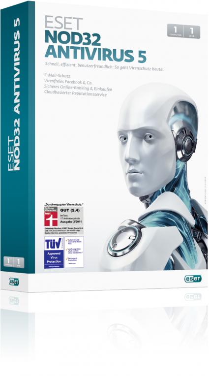 Antivirenhersteller ESET präsentiert neue Produktgeneration 5 / ESET NOD32 Antivirus 5 und ESET Smart Security 5 mit neuem Sicherheitskonzept