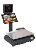 Bedienen und Etikettieren mit der  Thekenwaage bC-U2 black