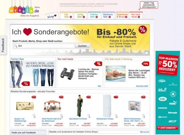 Markenprodukte zu Schnäppchenpreisen: Das ganze Jahr ist Ausverkauf
