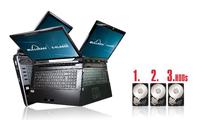 3.000 GB (3 TB) Festplattenplatz jetzt in allen BULLMAN E-Klasse Notebook Workstations