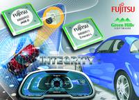 Fujitsu Emerald und Jade Automotive Graphikprozessoren werden von Green Hills Software unterstützt