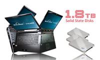 1.8 TeraByte SSD (Solid State Disk) in BULLMAN Notebook integrierbar