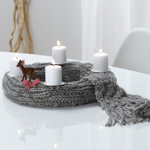 Adventskranz Geheimtipp: Masche!