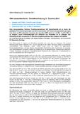 SW Umwelttechnik: Veröffentlichung 3. Quartal 2011