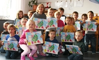 Adventskalender mit eigenen Motiven sorgen für vorweihnachtliche Stimmung in Essen-Steele