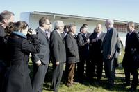Ministerpräsident Horst Seehofer in Kolitzheim