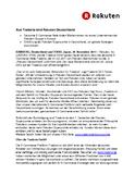Aus Tradoria wird Rakuten Deutschland