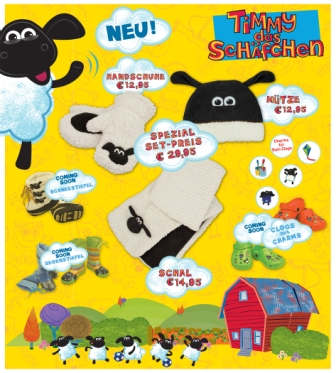 „Timmy das Schäfchen Winterkollektion“ erhältlich bei Capellishop.de