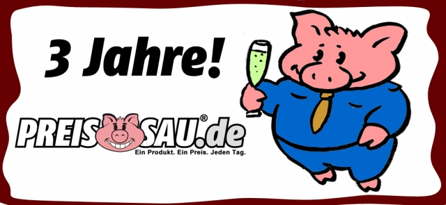 Preissau.de feiert 3 Jahre Live-Shopping