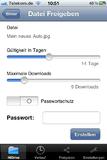 Online Speicher HiDrive: Erstes iOS-App-Update bringt Share-Funktion  und Bildervorschau
