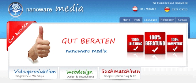 Kunden gewinnen durch professionell gestaltete Website