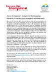 „You are the Champions!“ – Endspurt in der Bewerbungsphase