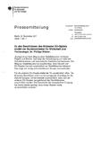 Zu den Beschlüssen des Brüsseler EU-Gipfels erklärt der Bundesminister für Wirtschaft und Technologie, Dr. Philipp Rösler