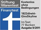 1822direkt verlängert Konto-Aktion: 50 Euro bis zum 31. Januar 2012