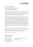 CEWE erreicht Nachhaltigkeitsziel im Umweltbereich
