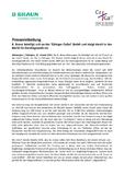 B. Braun beteiligt sich an der Tübinger CeGaT GmbH und steigt damit in den Markt für Gendiagnostik ein