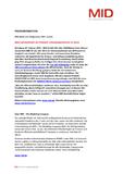 MID verzeichnet 20 Prozent Umsatzwachstum in 2011