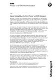 Allgeier Holding AG wird „Official Partner“ von BMW Motorsport