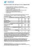 Eutelsat Communications meldet solide Ergebnisse für das 1. Halbjahr 2011-2012