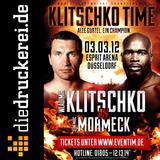 diedruckerei.de ist Ringsponsor beim WM-Kampf Klitschko versus Mormeck