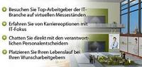 JobLeads und ubivent präsentieren Deutschlands größte Online-Karriere-Messe „IT-Jobmesse“ mit Schwerpunkt IT