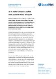 30 % mehr Umsatz: LucaNet zieht positive Bilanz aus 2011